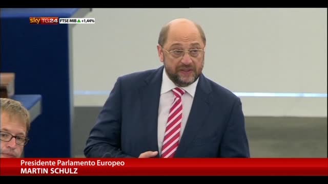 Il tedesco Schulz rieletto Presidente del Parlamento Ue