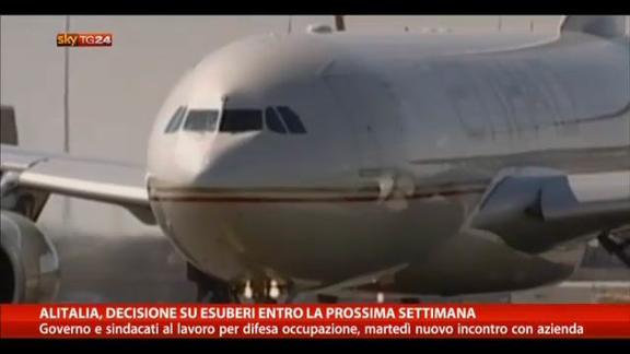 Alitalia, decisione su esuberi entro la prossima settimana