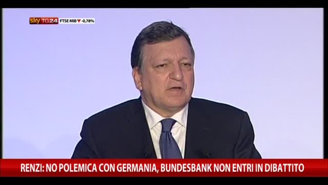 Barroso: nessun leader ha chiesto deroghe ai trattati
