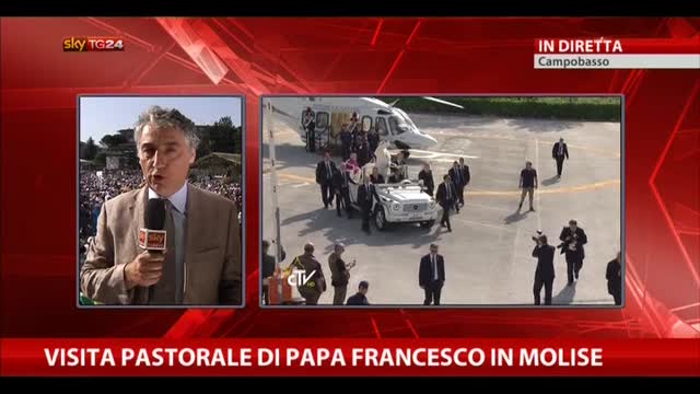 Visita pastorale di Papa Francesco in Molise