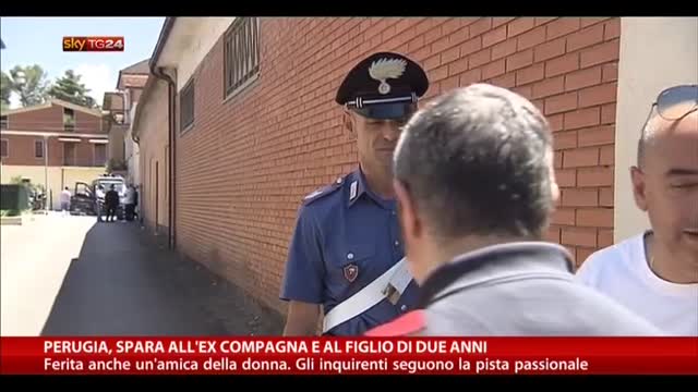 Perugia, uomo spara all'ex compagna e al figlio di due anni