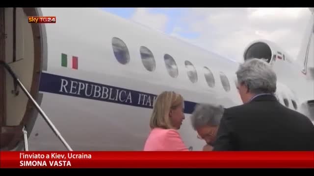 Ucraina, Mogherini incontra Poroshenko in attesa di Putin