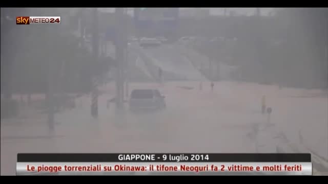 Giappone, tifone Neoguri: 2vittime e molti feriti su Okinawa