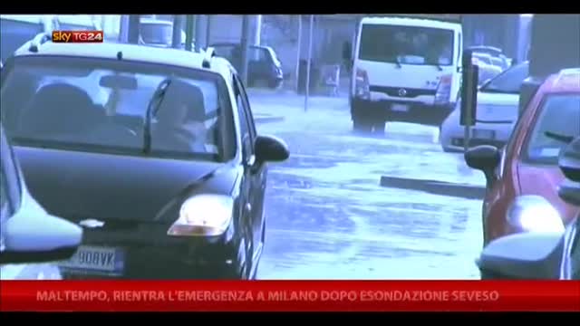 Milano, rientrata emergenza maltempo dopo esondazione Seveso