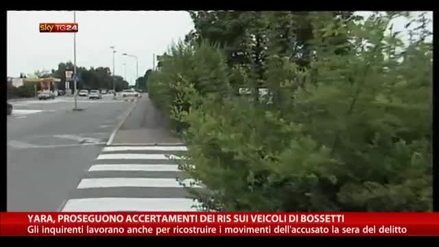 Yara, proseguono accertamenti RIS sui veicoli di Bossetti