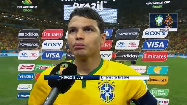 Thiago Silva "Grande frustrazione per questo Mondiale"