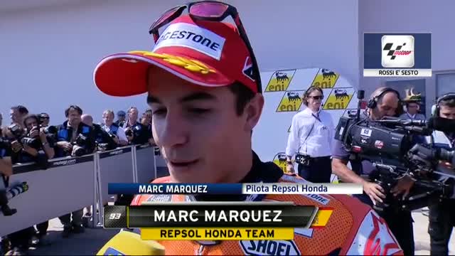 Marquez soddisfatto della pole, Rossi: Problemi con le gomme
