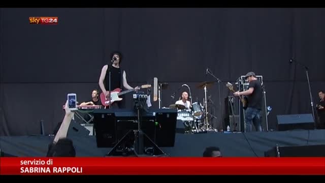 I Negramaro protagonisti dell'hard rock live  a Roma