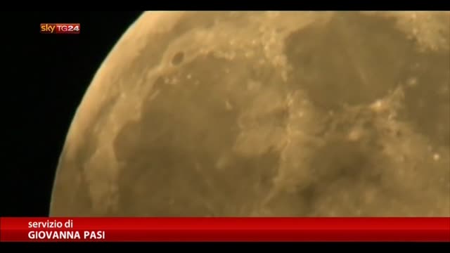 Super Luna, la notte tra il 12 e 13/7 era più grande. Video
