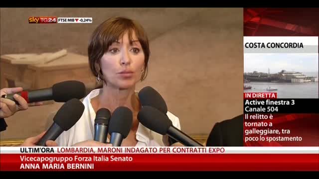 Bernini: Renzi rispetti i patti anche su legge elettorale