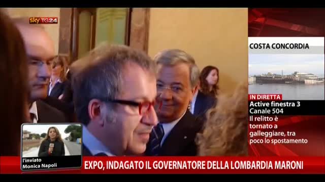 Lombardia: Maroni indagato per contratti in vista di Expo