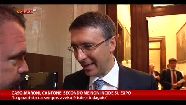 Caso-Maroni, Cantone: secondo me non incide su Expo