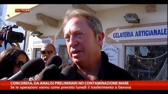 Rigalleggiamento Concordia, parla Sloane