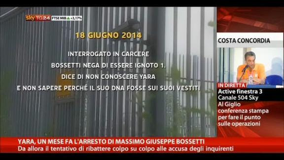 Yara, un mese fa l'arresto di Massimo Giuseppe Bossetti