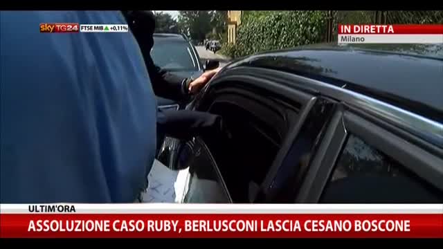 Processo Ruby: Berlusconi, assolto, lascia Cesano Boscone