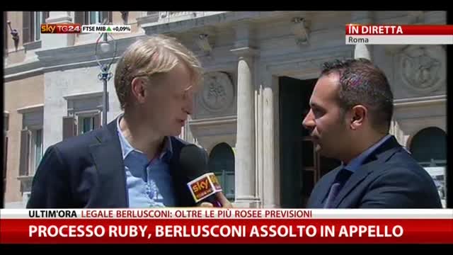 Processo Ruby, Berlusconi assolto. Le parole di Malan (FI)
