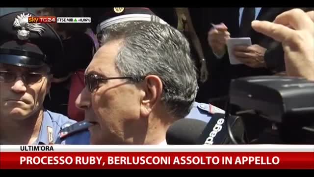 Ruby, Berlusconi assolto. Coppi: "Cassata sentenza 1° grado"