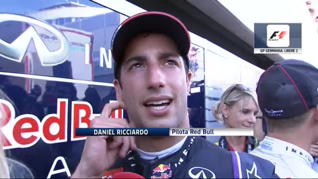 GP Germania, Ricciardo: "Pronti a dar battaglia"