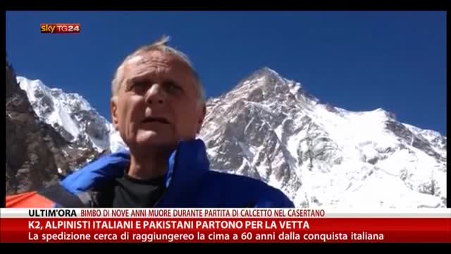K2, alpinisti italiani e pakistani partono per la vetta
