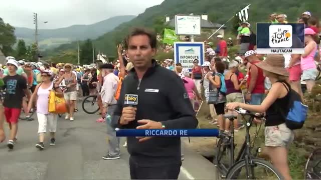 Tour de France, l'impresa di Nibali sull'Hautacam