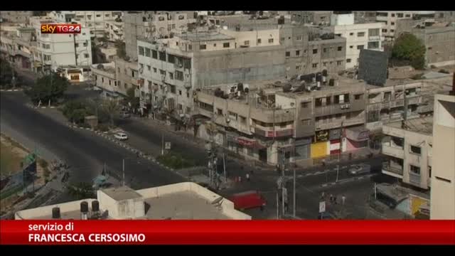 Gaza, in vigore da questa mattina cessate il fuoco di 12 ore