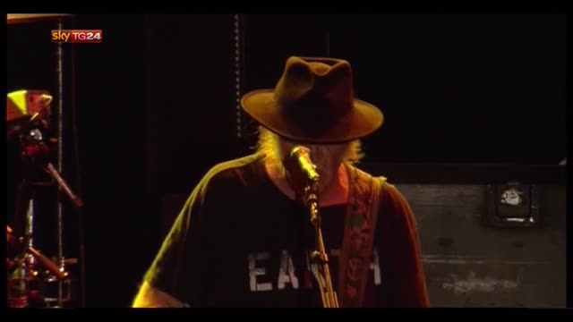 Neil Young, a Barolo un concerto per la terra