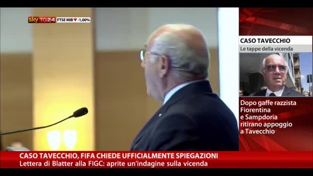 Caso Tavecchio, la FIFA chiede ufficialmente spiegazioni