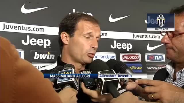 Allegri: "Vidal vuole restare alla Juve. Ripartiamo da zero"