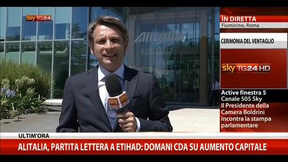 Alitalia, partita lettera a Etihad: domani Cda