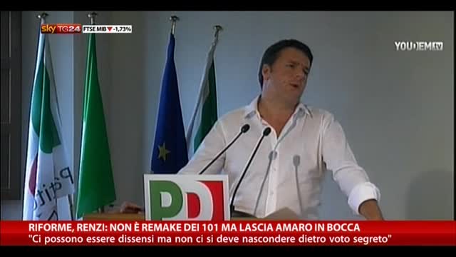Governo battuto in Senato, Renzi: non è remake 101