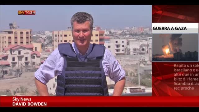 Il racconto dell'inviato di Sky News a Gaza City