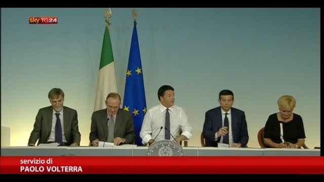Renzi: nessuna stangata, ma dubbi estensione bonus 80 euro