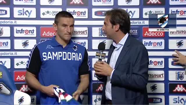 Sampdoria, Bergessio si presenta: "Ho detto no al Genoa"