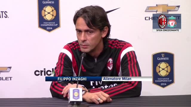 Inzaghi: "Non siamo al livello del Liverpool ma reagiremo"