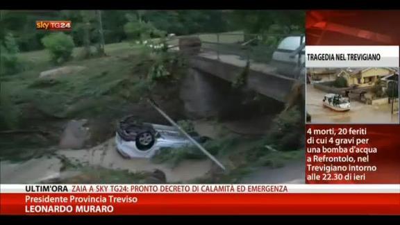 Bomba acqua trevigiano, Pres. Provincia: fenomeni mai visti