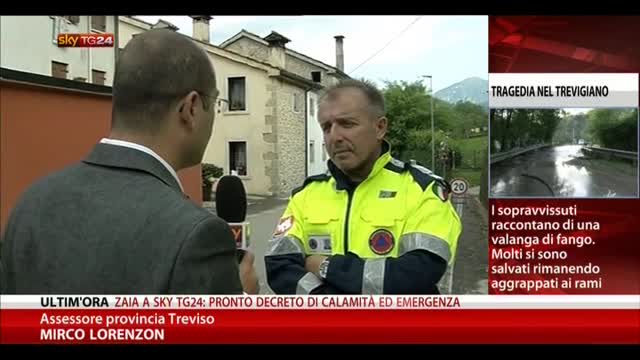 Refrontolo, l’assessore Lorenzon: “Una Vajont in miniatura”