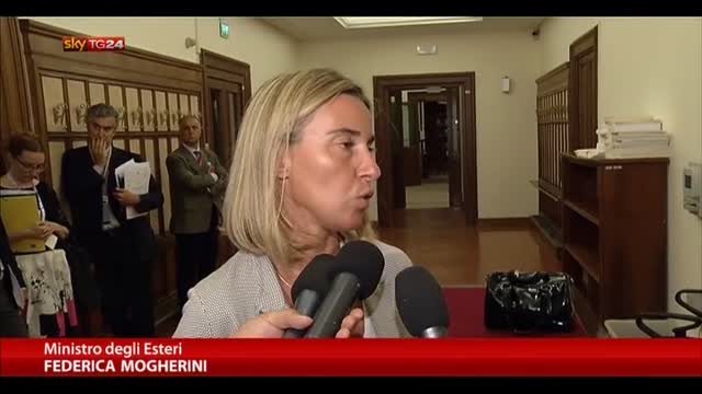 Immigrazione, Mogherini: serve stabilità politica in Libia