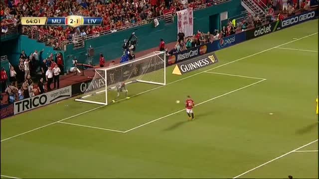 Guinness Cup, il non gol di Rooney