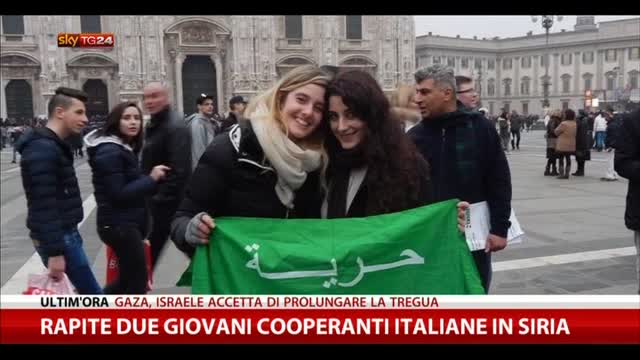 Siria, rapite due giovani cooperanti italiane. Parla Quirico