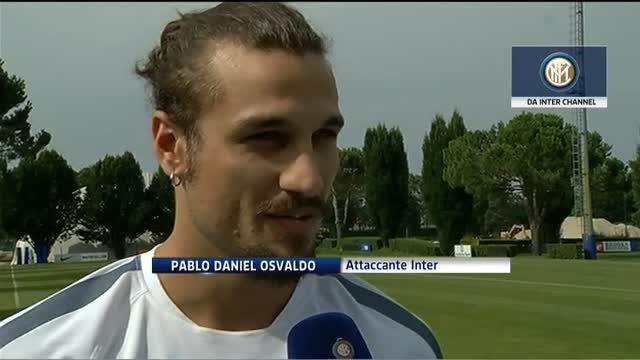 Osvaldo: "Un onore essere arrivato all'Inter"