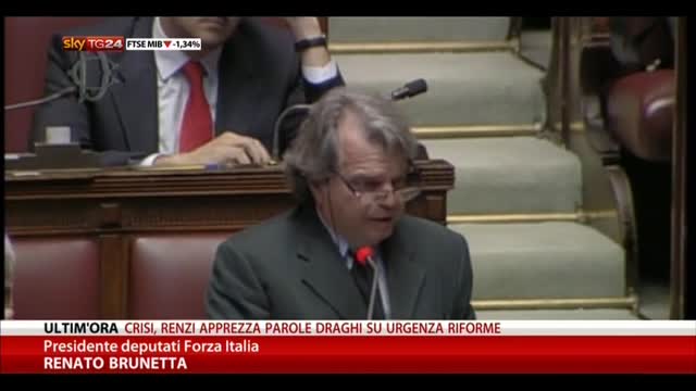Brunetta: Padoan incomprensibile, governo fa votare robaccia