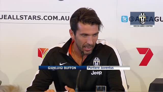 Juve a Sydney, Buffon: "Bello ritrovare Del Piero"