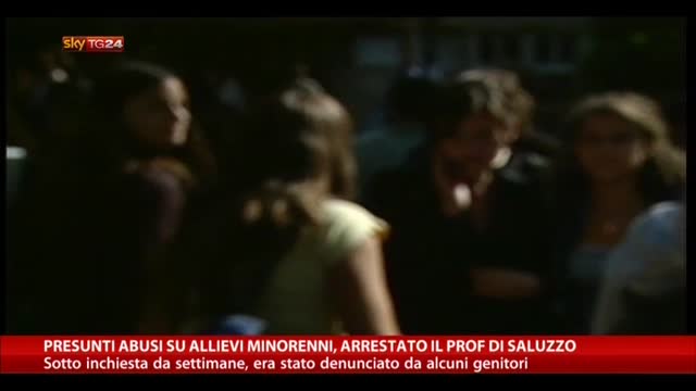 Presunti abusi su allievi: arrestato il prof di Saluzzo