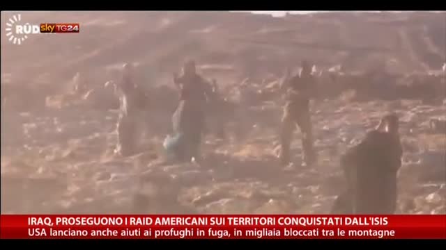 Iraq, proseguono raid USA su territori conquistati dall'ISIS