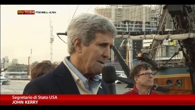 Iraq, Kerry: "Governo essenziale per stabilità nel Paese"