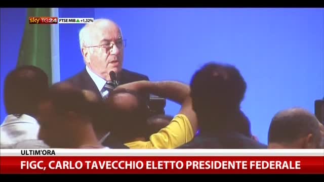 FIGC, Carlo Tavecchio eletto presidente federale