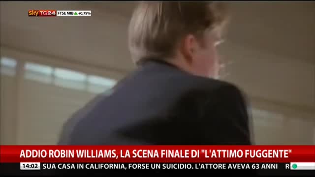 Addio Robin Williams, la scena finale di "l'attimo fuggente"