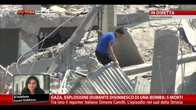 Gaza, esplosione durante disinnesco di una bomba: 5 morti