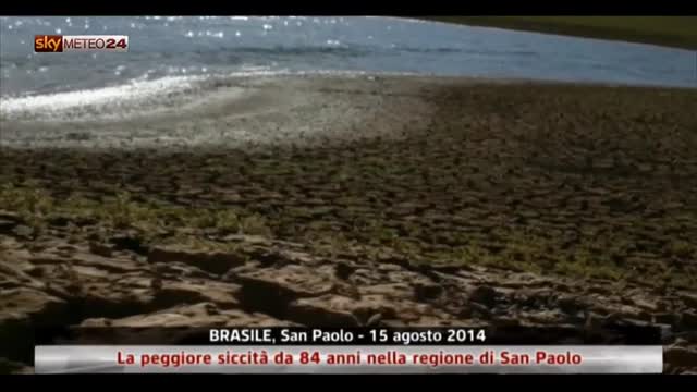La peggiore siccità da 84 anni nella regione di San Paolo