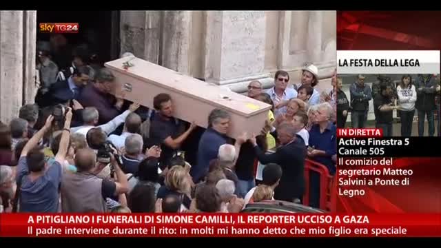 A Pitigliano i funerali di Simone Camilli